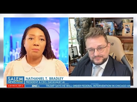 Nathaniel T. Bradley Datavault AI CEO, On Salem News Channel - Stacy Washington