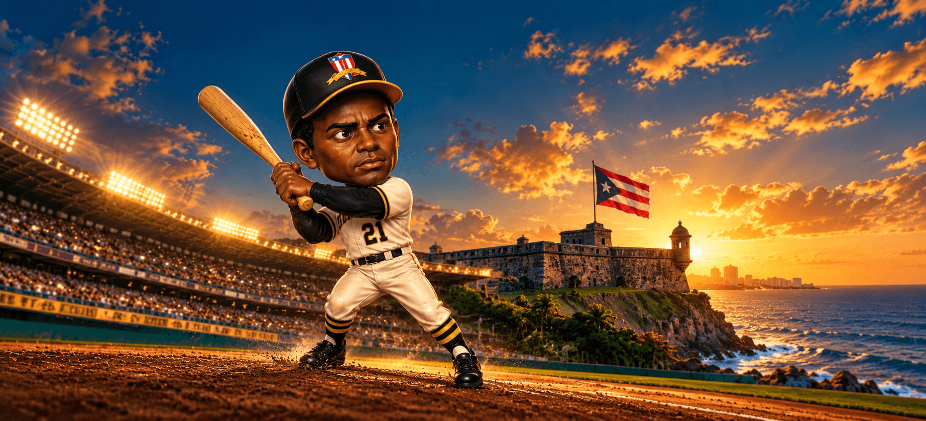 Roberto Clemente Digital Bobbleheads Arrive for Clemente Day
