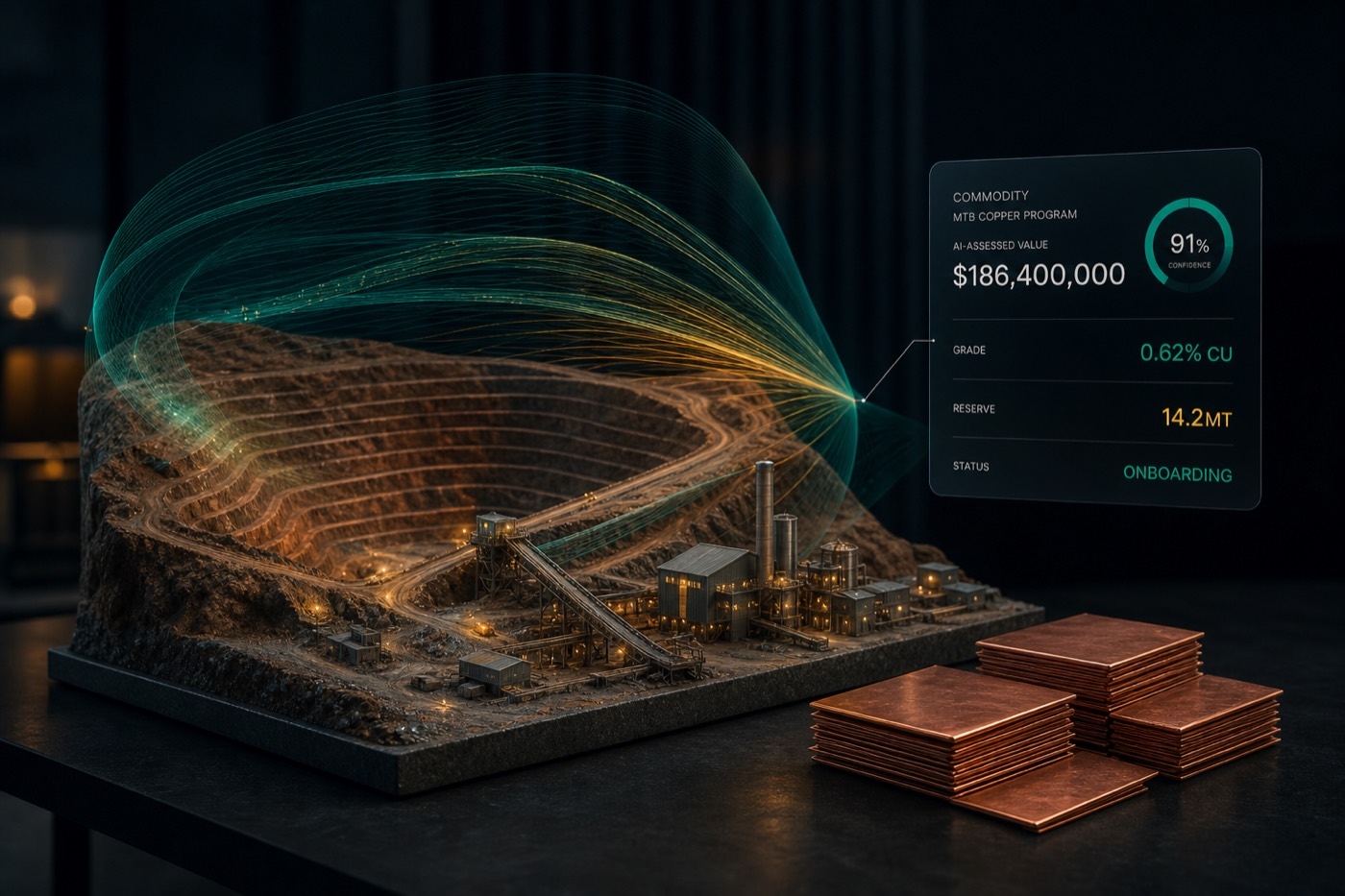 Copper program model with an AI valuation overlay
